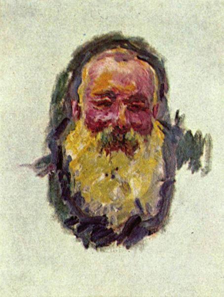 Claude Monet Portrait of the Artist Sweden oil painting art